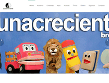 Tablet Screenshot of lunacreciente.com